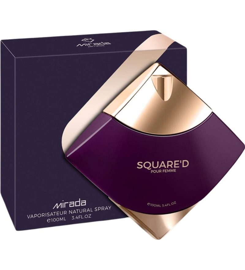 Perfume Mirada Square’d EDP Femenino - 100mL