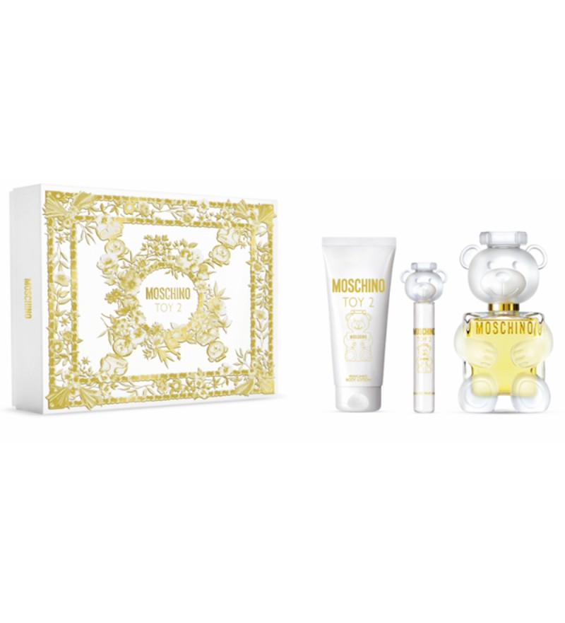 Perfume Moschino Kit Toy 2 EDP Femenino - 100+10+100mL
