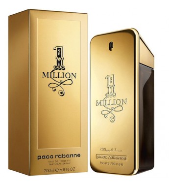 Perfume Paco Rabanne 1 Million EDT Masculino - 200mL