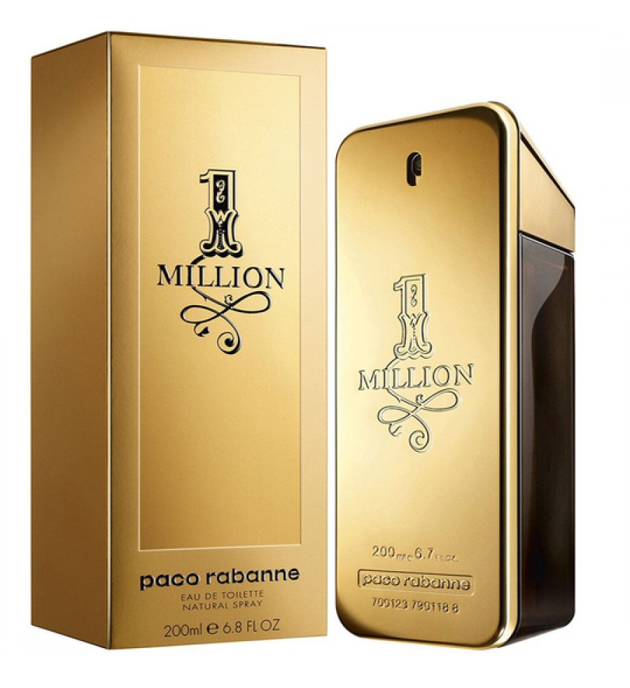 Perfume Paco Rabanne 1 Million EDT Masculino - 200mL