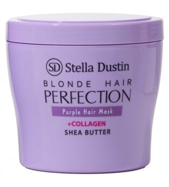 Mascara Capilar Stella Dustin Blonde Hair Perfection Purple - 400mL