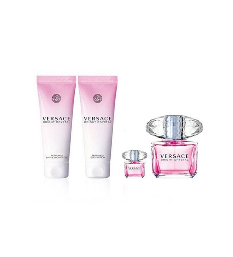 Perfume Versace Kit Bright Crystal Femenino EDT- 90mL/100+100mL
