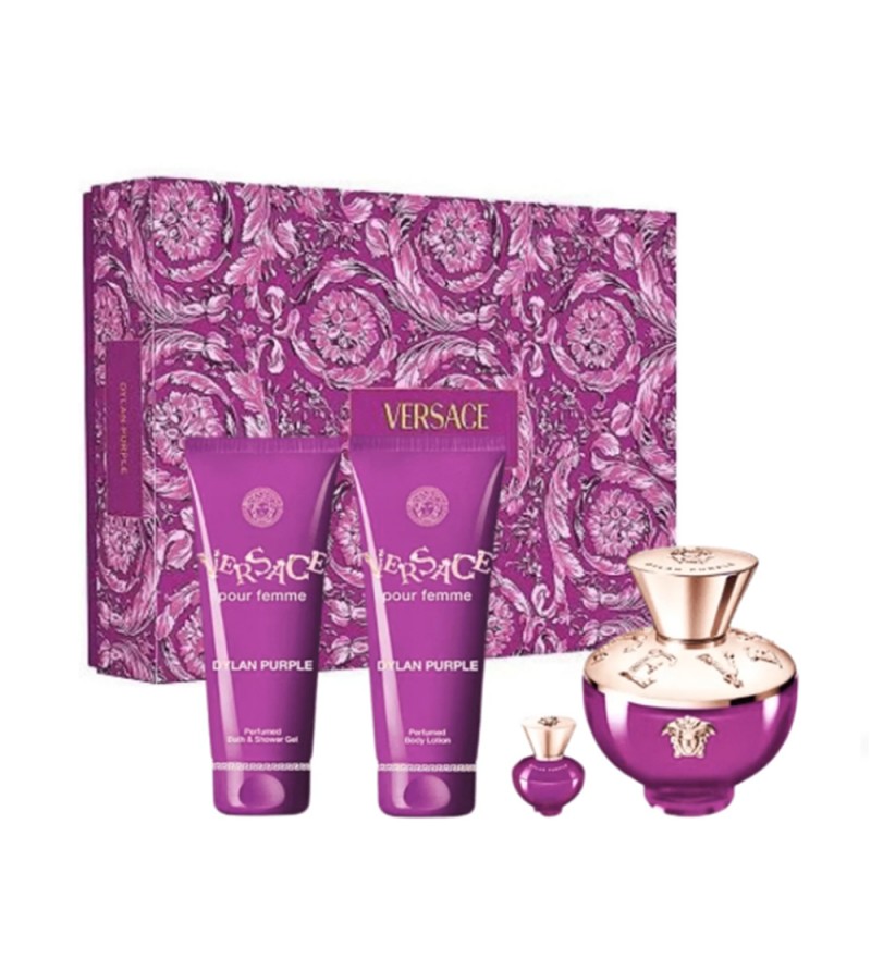 Perfume Versace Kit Dylan Purple EDP Femenino - 100+5mL/100+100mL