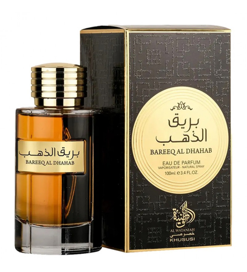 Perfume Al Wataniah Bareeq Al Dhahab EDP Masculino - 100mL