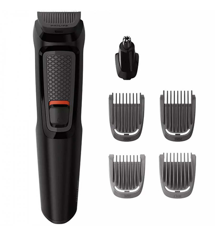 Cortador de Pelo Philips Multigroom MG3711/15 6en1/Bivolt - Negro