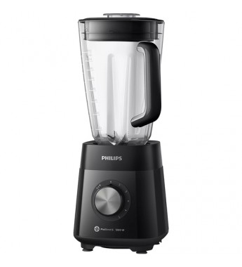 Licuadora Philips HR2240/90 con 1200W/3L/220V - Negro
