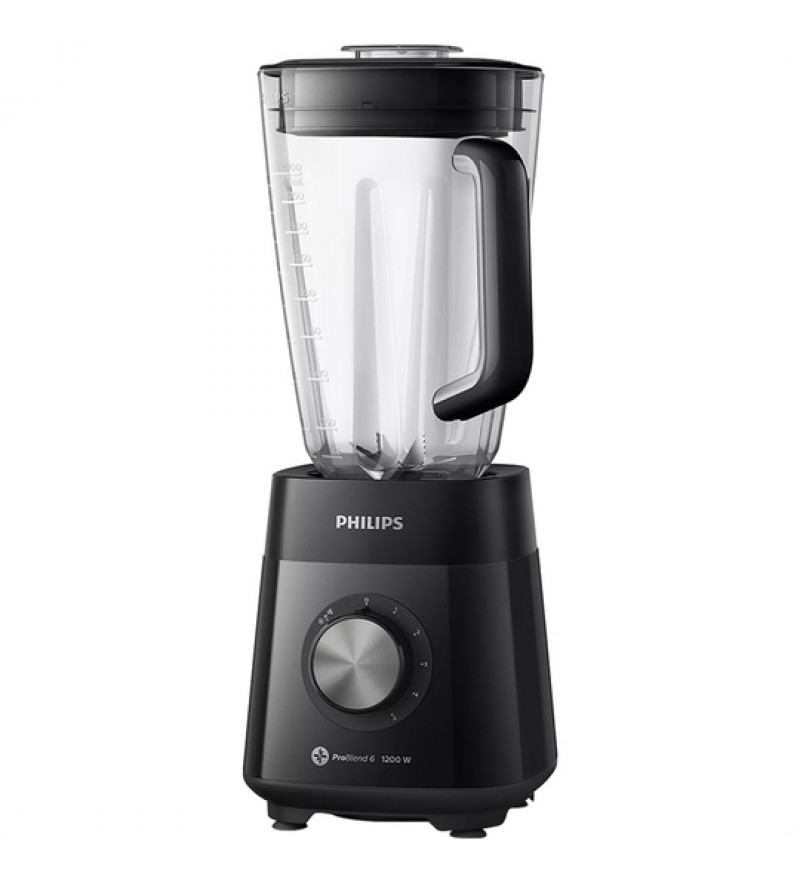 Licuadora Philips HR2240/90 con 1200W/3L/220V - Negro
