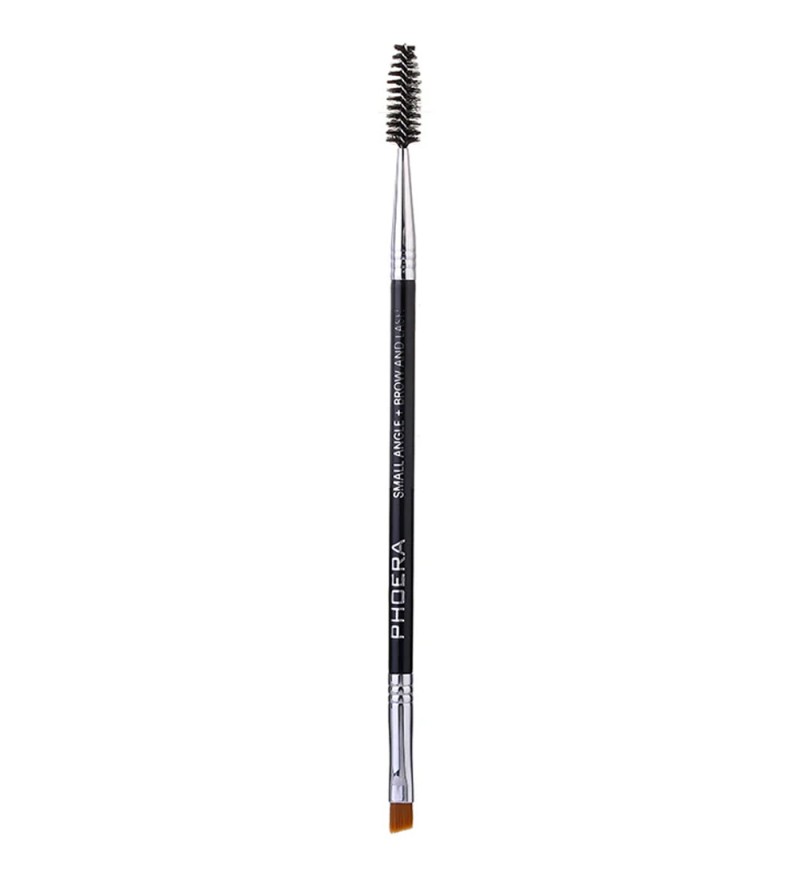 Pincel Phoera para delineador de ojos/cejas Brocha Small + Brow and Lash