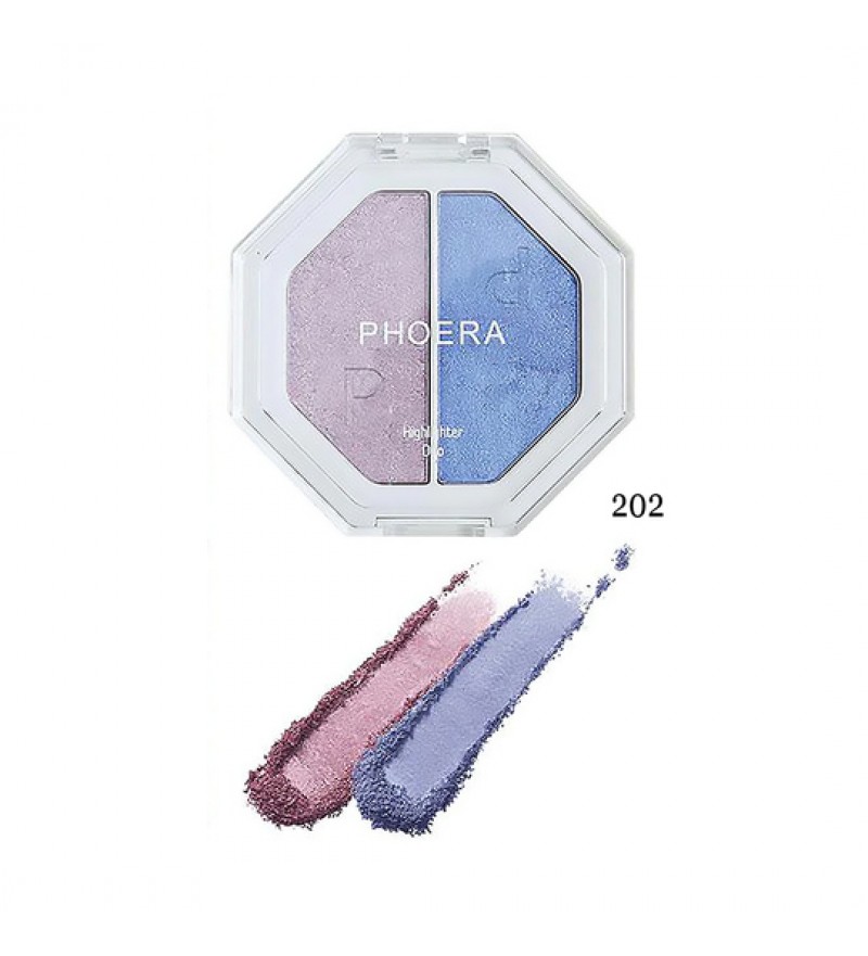 Iluminador Phoera Highlighter Duo 202 7 Day Wknd Poolside - 3.5g