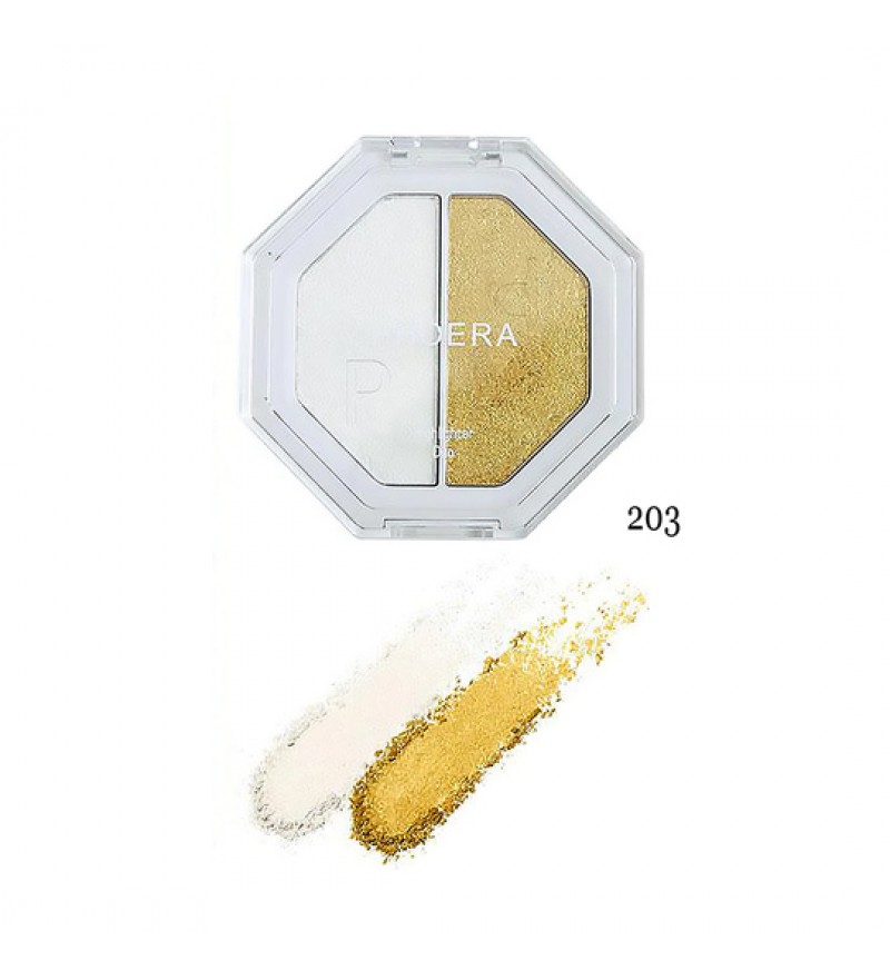 Iluminador Phoera Highlighter Duo 203 Metal Moon/Trophy Wyfe - 3.5g