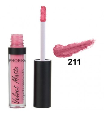 Brillo Labial Phoera Velvet Matte Liquid Lipstick 211 Only You - 2.5mL