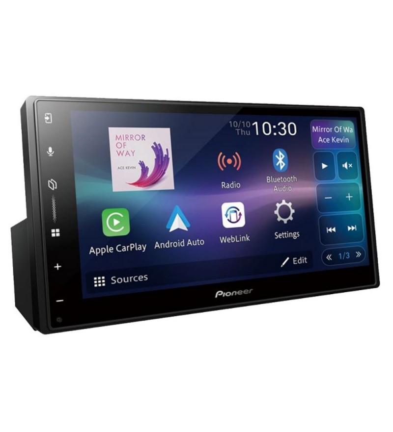 Radio Automotriz Pioneer DMH-A5650BT 6.8" Carplay/Wi-fi/Android/Touch - Negro
