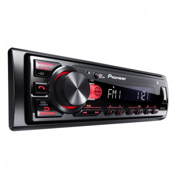 Toca Radio Pioneer MVH-S235BT Bluetooth/USB/MP3 - Negro