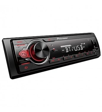 Radio Automotriz Pioneer MVH-S215BT con Android/Bluetooth/Jack 3.5mm - Negro