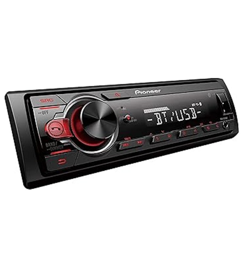 Radio Automotriz Pioneer MVH-S215BT con Android/Bluetooth/Jack 3.5mm - Negro