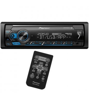  Toca Radio Pioneer MVH-S325BT 4 de 23 watts Bluetooth/USB/MP3- Negro