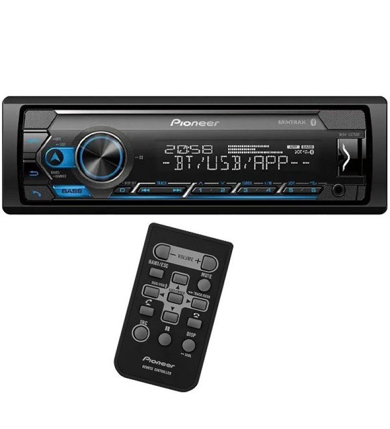  Toca Radio Pioneer MVH-S325BT 4 de 23 watts Bluetooth/USB/MP3- Negro