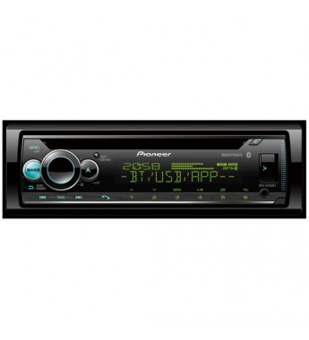 Reproductor de CD Automotriz Pioneer DEH-S5250BT con Bluetooth/USB/RCA - Negro