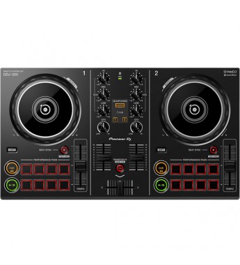 Controlador DJ Pioneer DDJ-200 de 2 Canales - Black