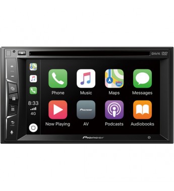 Reproductor DVD Automotriz Pioneer AVH-Z2250BT 6.2" - Negro