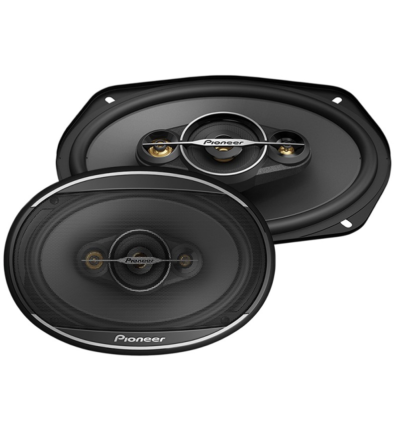 Parlante de 6x9" Pioneer TS-A6968S de 4 Vías con 450W - Negro