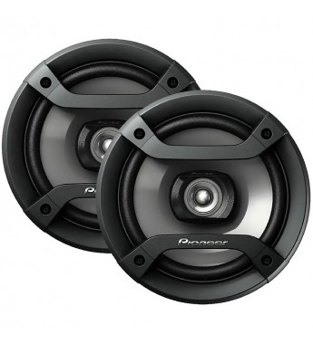 Parlante de 4" Pioneer TS-F1034R de 2 Vías con 150 watts PMPO - Negro/Gris