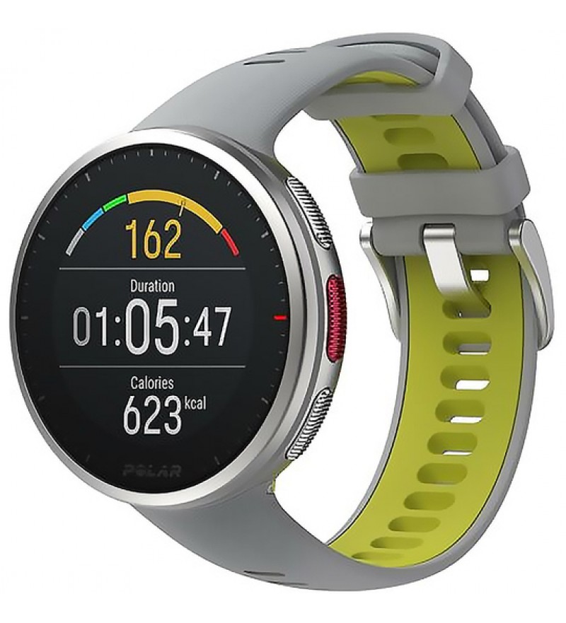 Smartwatch Polar Vantage V2 4A con Pantalla 1.2" (M-L) Bluetooth/WR100/GPS - Grey/Lime