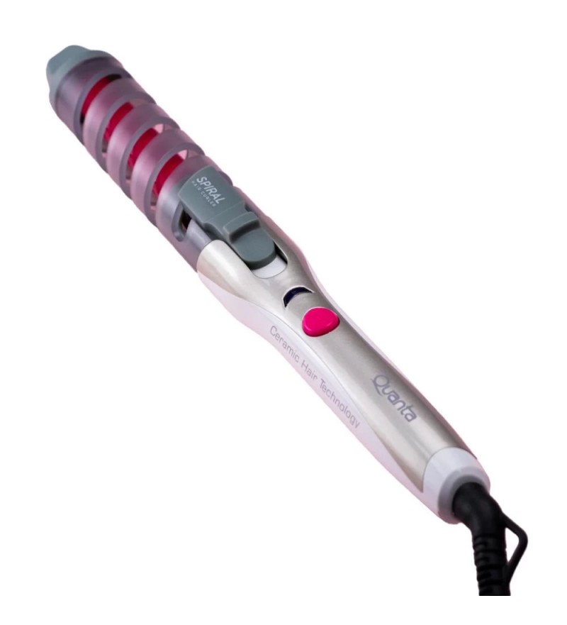 Ondulador para Cabello Quanta QTMC200 25W Bivolt - Blanco