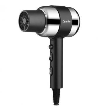  Secadora de Cabello Quanta QTSDC20 ION Airpro 1700W 110V/2Vel/3Temp - Negro