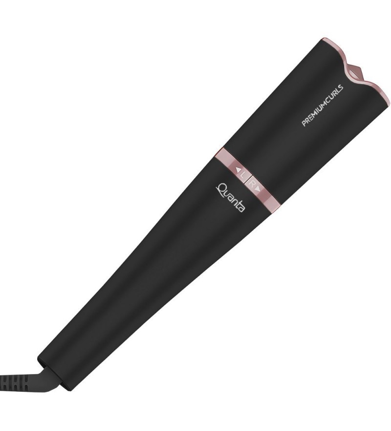 Ondulador de Cabello Quanta Premium Curls QTCA100 con 30W/210ºC/Bivolt - Black Pink