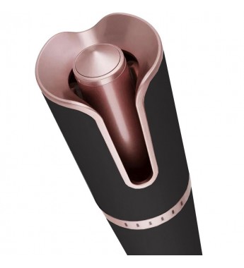 Ondulador de Cabello Quanta Premium Curls QTCA100 con 30W/210ºC/Bivolt - Black Pink