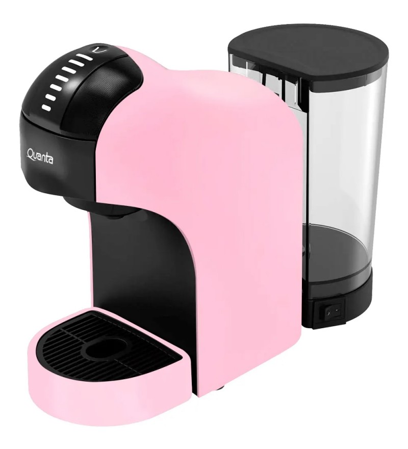 Cafetera Eléctrica Multi Cápsulas Quanta QTCMC50 1L 3 en 1/220V - Rosa