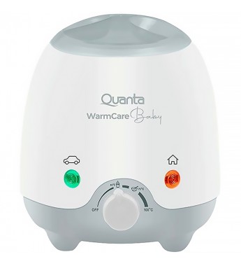 Calentador de Biberones Quanta WarmCare Baby QTCBW68 hasta 100°C 110V/12V - Blanco