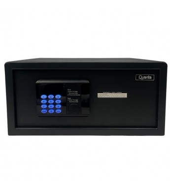 Cofre Electrónico Digital Quanta QTCFN28 28L/Pila AA - Negro