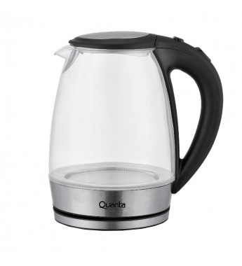 Jarra Eléctrica Quanta QTC900 con 1.8L/220V - Negro/Transparente