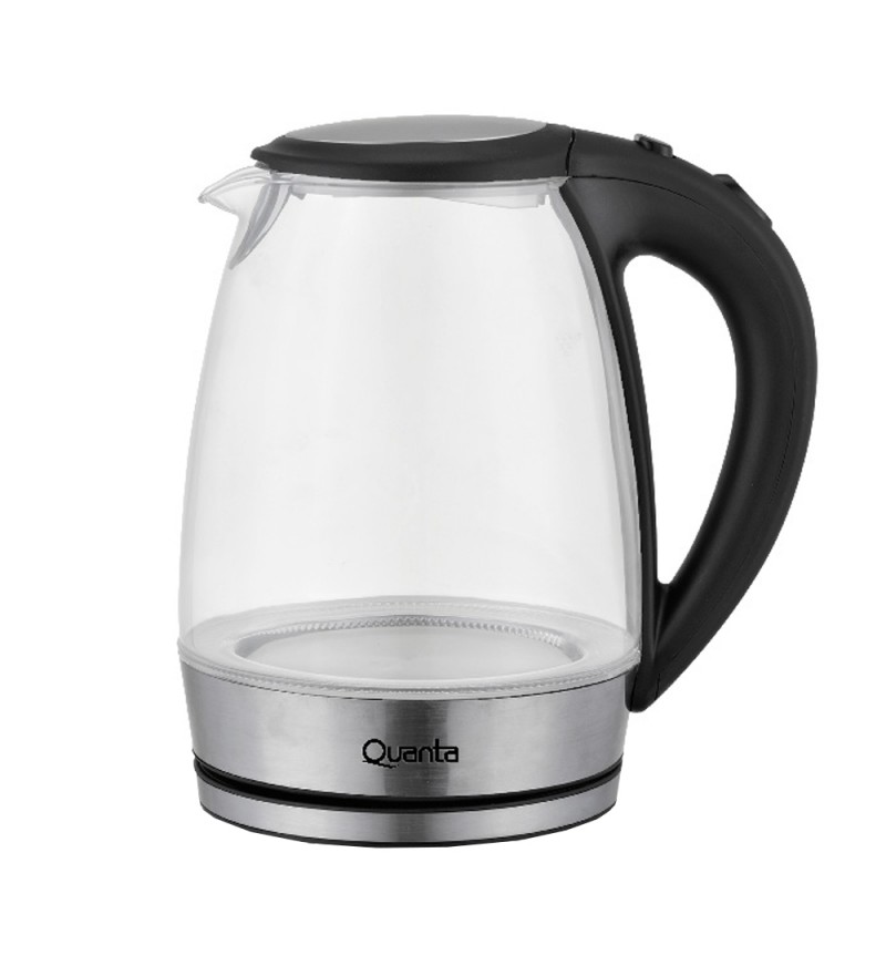 Jarra Eléctrica Quanta QTC900 con 1.8L/220V - Negro/Transparente