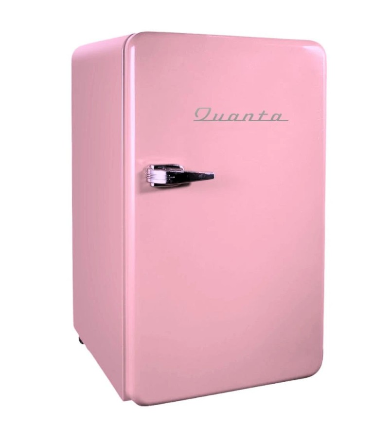 Frigobar Quanta VintaClassic QTFRV91 91L Frio/Seco - Rosa