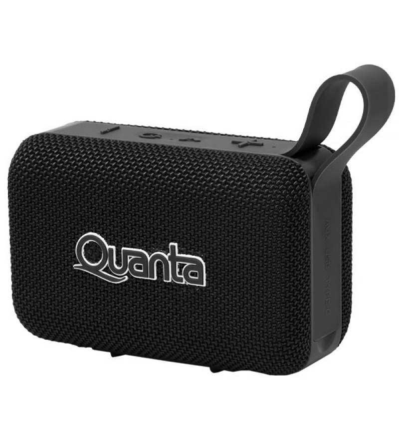  Speaker Quanta QTSPS80 8 watts 2200mAh/USB/Aux - Negro