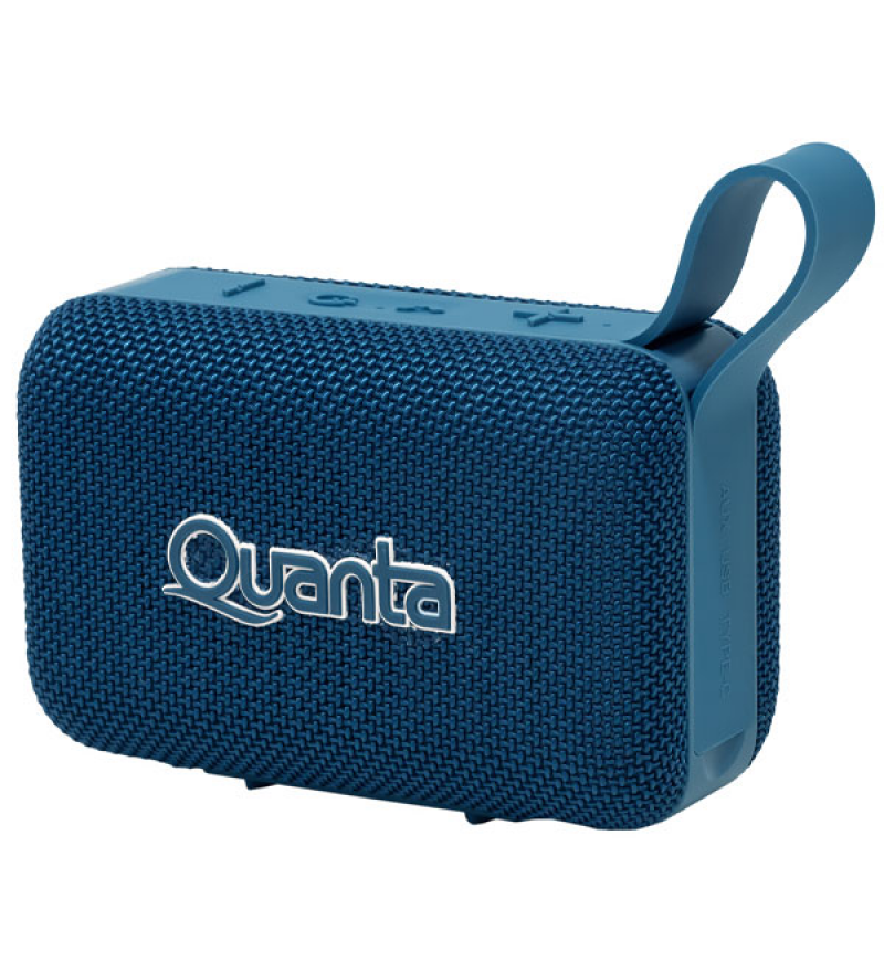  Speaker Quanta QTSPS80 8 watts 2200mAh/USB/Aux - Azul