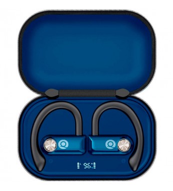 Auriculares Inalámbricos Quanta QTFOE10 Bluetooth - Azul