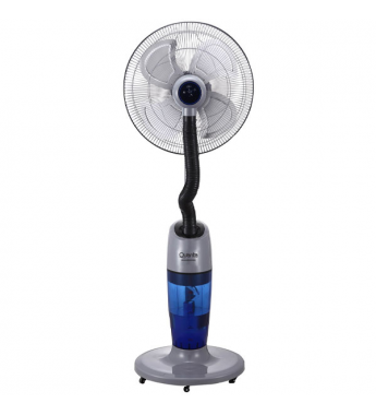 Ventilador con Humidificador Quanta QTVH240 220V 240W/6.5L/4Vel - Gris/Azul