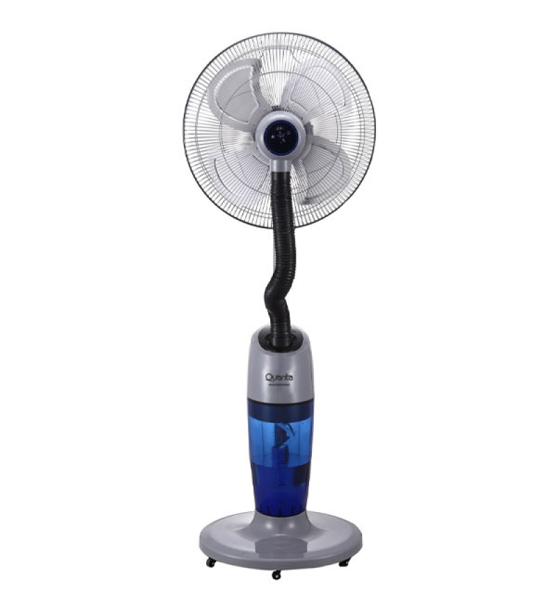 Ventilador con Humidificador Quanta QTVH240 220V 240W/6.5L/4Vel - Gris/Azul