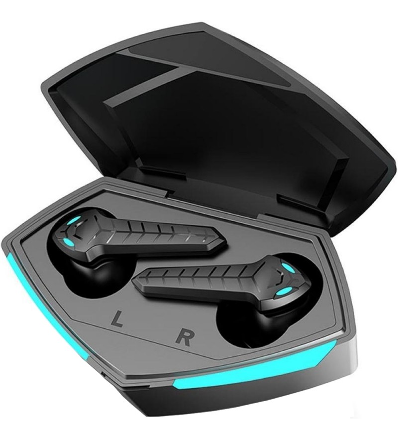 Auriculares Inalámbricos Gaming Quanta Snake QTAGIS10 Bluetooth - Negro