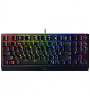 Teclado Gaming Razer Blackwidow V3 RZ03-03491800-R3M1 Mechanical con Iluminación RGB/Inglés - Black