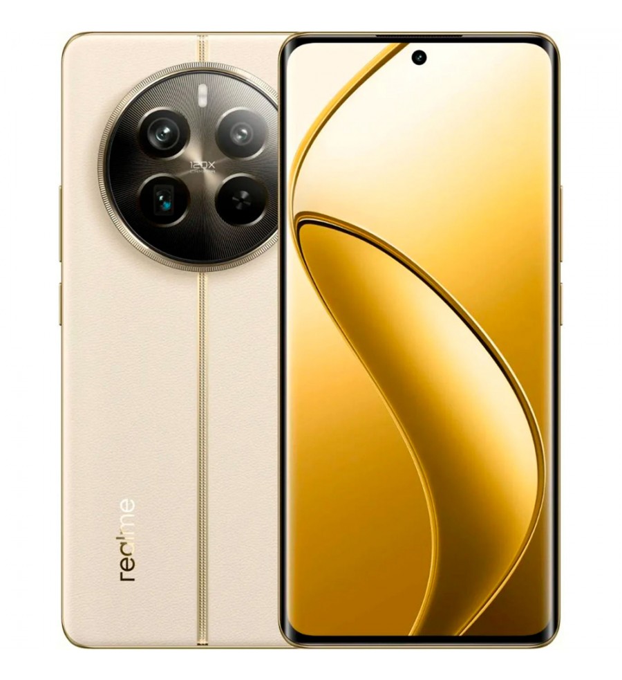 Smartphone Realme 12 Pro+ RMX3840 DS 5G NFC 12/512GB 6.7" 50+64+8/32MP A14 - Navigator Beige (Anatel)