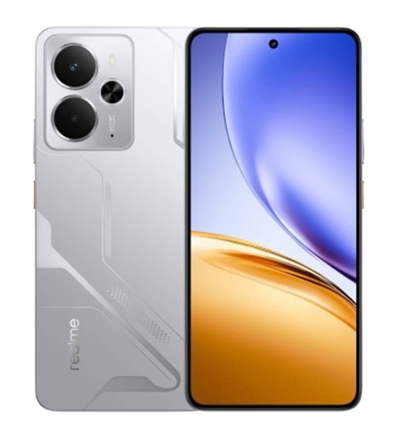 Smartphone Realme 14 RMX5070 DS NFC 5G 8/256GB 6.7" 50/16Mp 45W - Silver (Anatel)