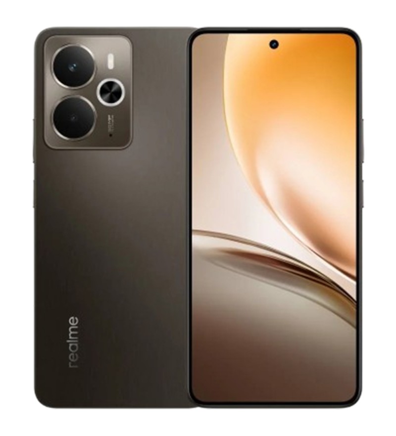 Smartphone Realme 14 RMX5070 DS NFC 5G 8/256GB 6.7" 50/16Mp 45W - Storm Titanium (Anatel)