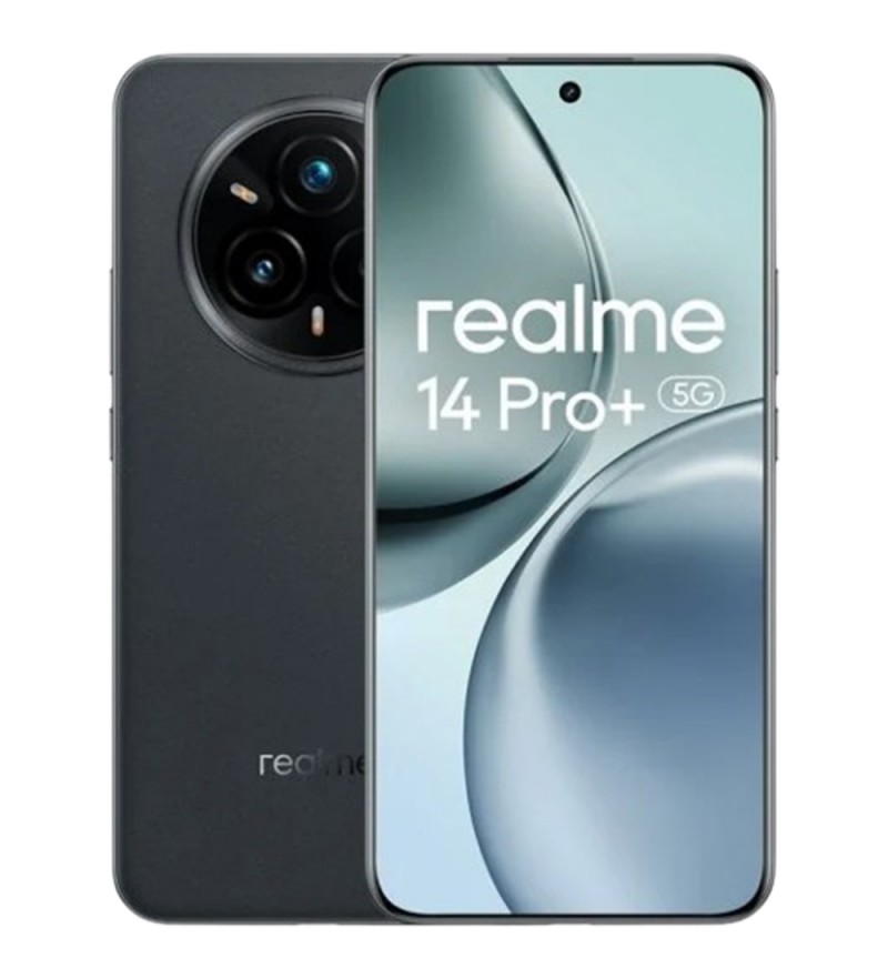 Smartphone Realme 14 Pro+ RMX5051 DS 5G NFC 12/256GB 6.83" 50+50+8/32MP A15 80W - Gray (Anatel)