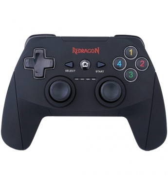 Control Inalámbrico Redragon Harrow G808 para PC/PlayStation 3 - Black