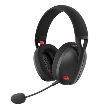 Headset Gaming Inalámbrico Redragon Ire Pro H848 con Micrófono Omnidireccional/40mm/Bluetooth - Negro
